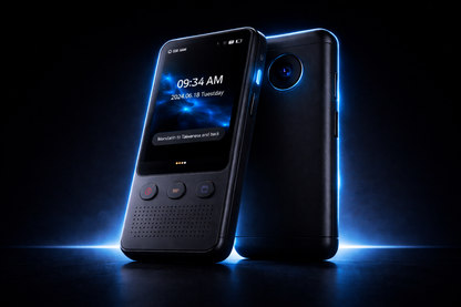 Portable AI Translator – Instant Two-Way Voice & Text Translation Device